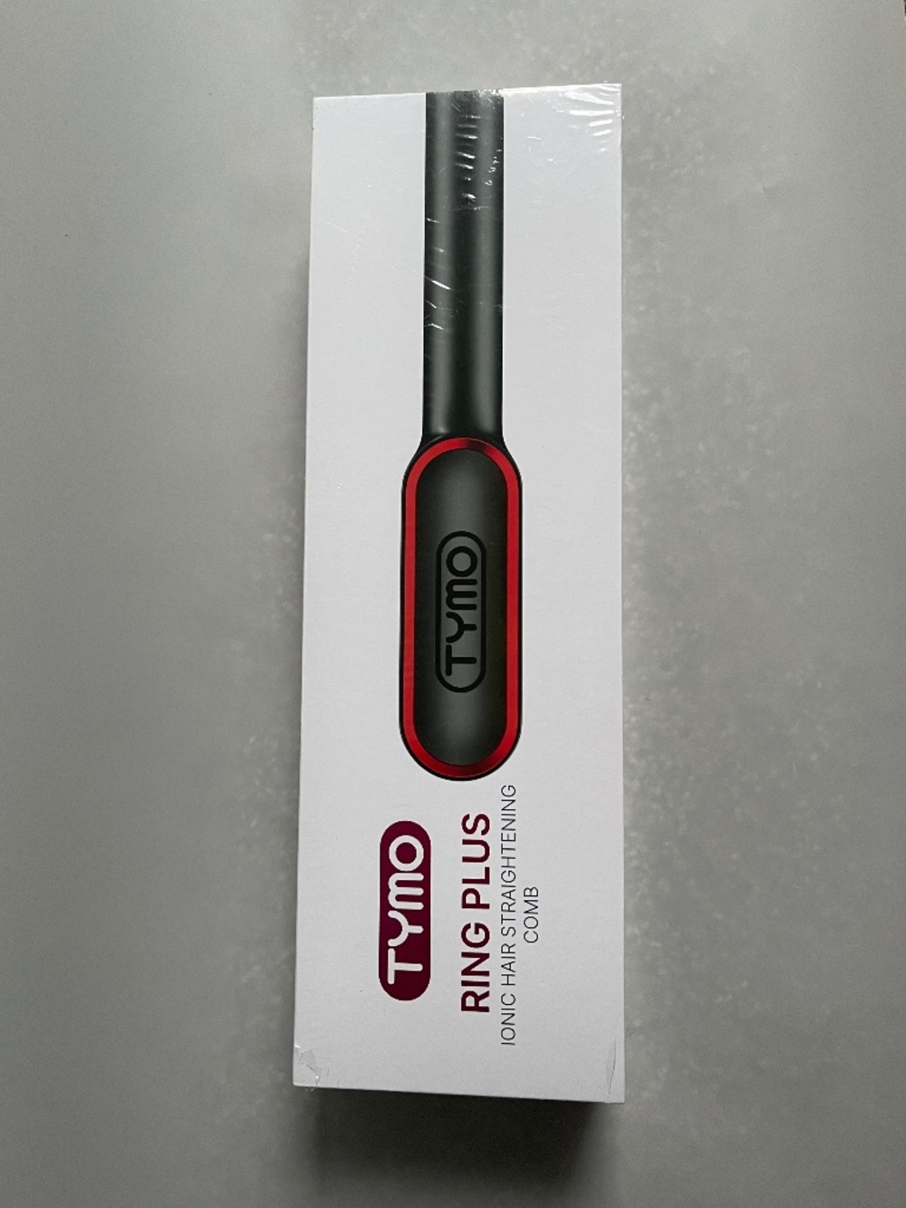 TYMO Ring Plus Ionic Hair Straightening Comb New Sealed